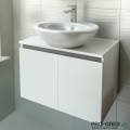 Шкаф за баня 65 см 2 врати,  FLEXMEBEL, TULIP, F652DTUL