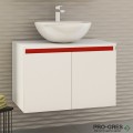 Шкаф за баня 70 см 2 вратички, FLEXMEBEL, SOUL, F702DSOU