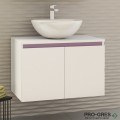 Шкаф за баня 70 см 2 вратички, FLEXMEBEL, SOUL, F702DSOU