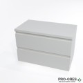 Шкаф за баня, 80х46х51 см, с чекмеджета, Gaudi DS firenze_80_pvc