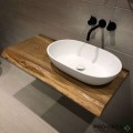 Дървен плот за мивка, 80х50х4 см, Gaudi DS GDS_native_wood_80