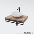 Дървен плот за мивка, 60х50х4 см, Gaudi DS GDS_wood_60