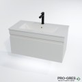Шкаф за баня, 80х41,5х40,5 см, с чекмедже, Gaudi DS lecce_80_pvc