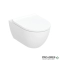 Промо комплект Duofix DELTA12 с конзолна тоалетна чиния PRAVELLO черен активатор DELTA 50 , GEBERIT 503.503.00.1