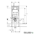 Промо комплект DUOFIX SIGMA 8см,  GEBERIT 111.796.00.1