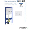 Структура за вграждане DUOFIX DELTA 12см + активаторDelta 20,бял, Geberit 458.103.00.1