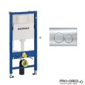 Структура за вграждане DUOFIX DELTA 12см + активаторDelta 20,хром, Geberit 458.103.00.1