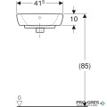 Ъглова мивка Geberit Selnova 500.326.01.1 Ъглова мивка Geberit Selnova 500.326.01.1