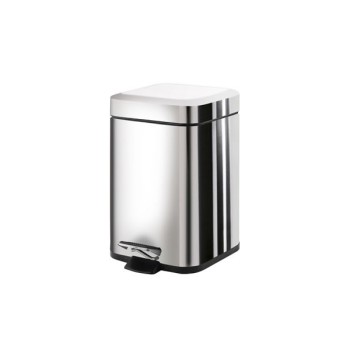 Kош за баня квадратен Gedy Argenta 3l 2209 13 Kош за баня квадратен Gedy Argenta 3l 2209 13
