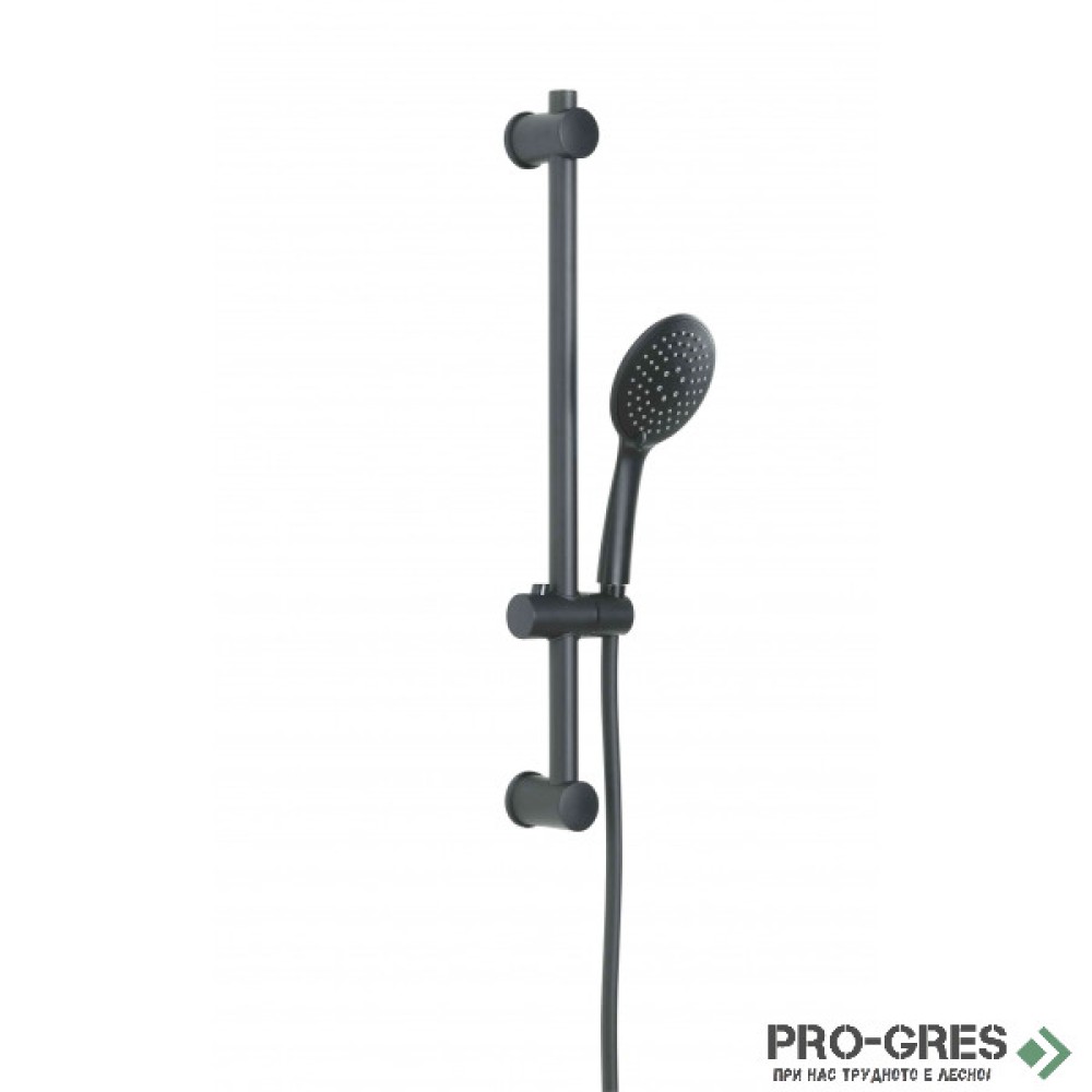 Душ окачване, 3 функции, черен мат Gedy G-Tech 13 GYSS10313