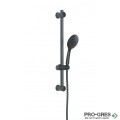 Душ окачване, 3 функции, черен мат Gedy G-Tech 13 GYSS10313