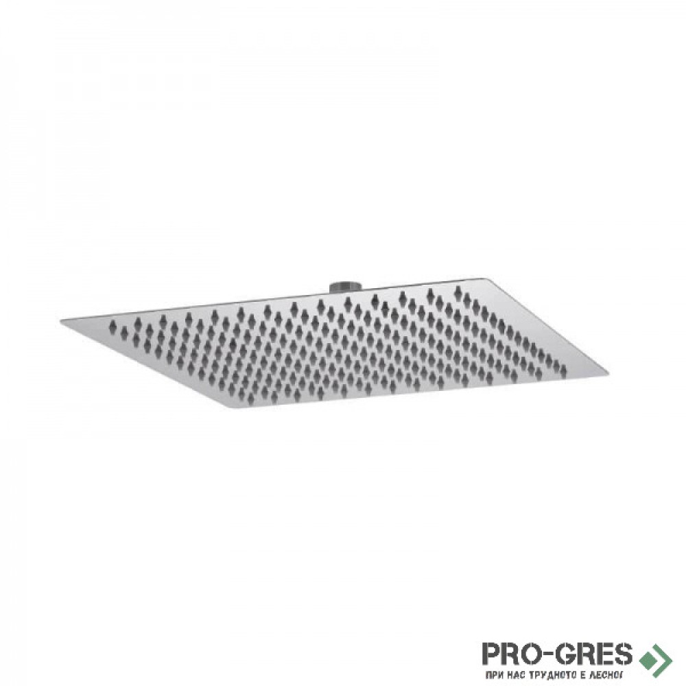 Квадратна душ пита 20х20 см, хром, Gedy, GYSH10303