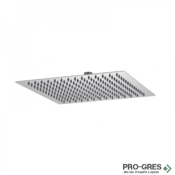 Квадратна душ пита 20х20 см, хром, Gedy, GYSH10303