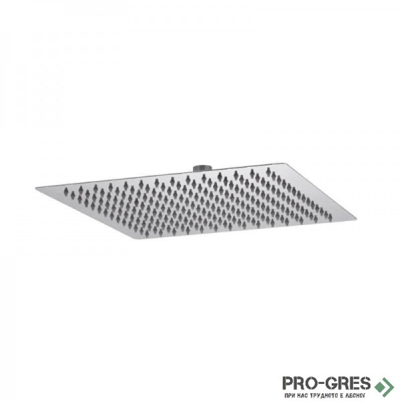 Квадратна душ пита 20х20 см, хром, Gedy, GYSH10303
