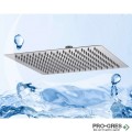 Квадратна тънка душ пита 40х40 см, хром, Gedy, Tech 07, GYSH10307_13