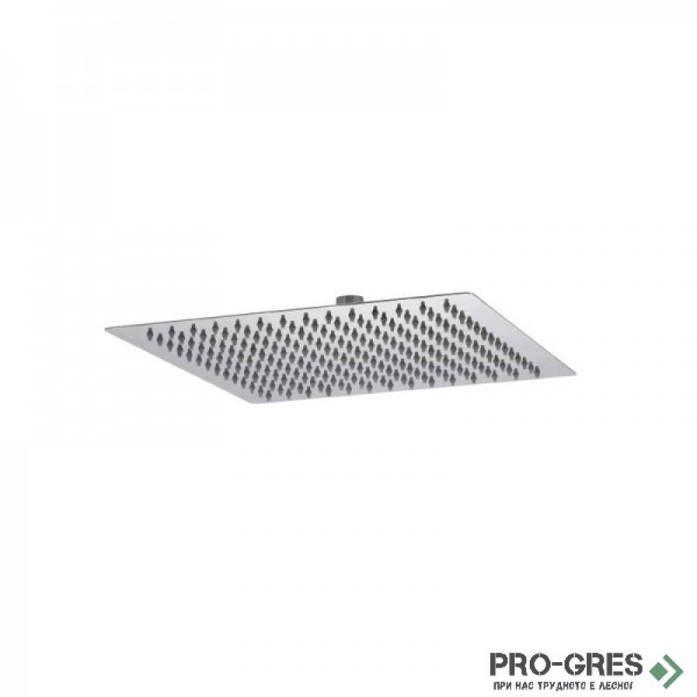 Квадратна тънка душ пита 40х40 см, хром, Gedy, Tech 07, GYSH10307_13