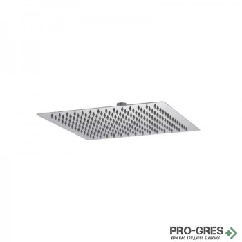 Квадратна тънка душ пита 40х40 см, хром, Gedy, Tech 07, GYSH10307_13