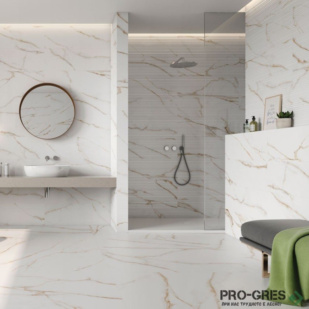 Плочки за баня Geotiles Damiano Gold 30×90 см Плочки за баня Geotiles Damiano Gold 30×90 см