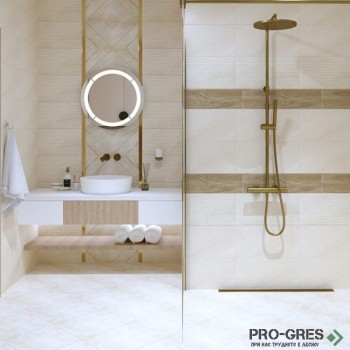 Плочки за баня Geotiles Lavica Arena 25×50 см
