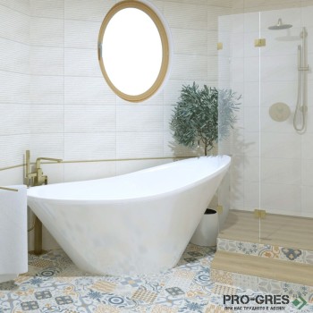 Плочки за баня Geotiles Lavica Arena 25×50 см