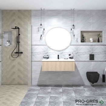 Плочки за баня Geotiles Lavica Perla 25×50 см
