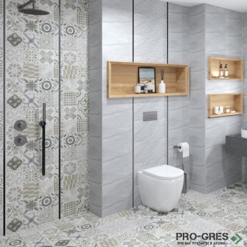 Плочки за баня Geotiles Lavica Perla 25×50 см