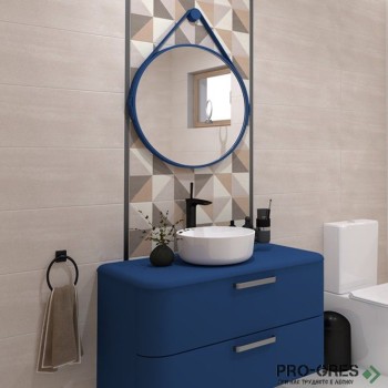 Плочки за баня Geotiles Malden Noce 25×70 см