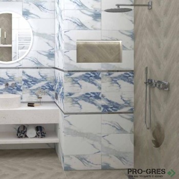 Плочки за баня Geotiles Valeria Blue 25×50 см