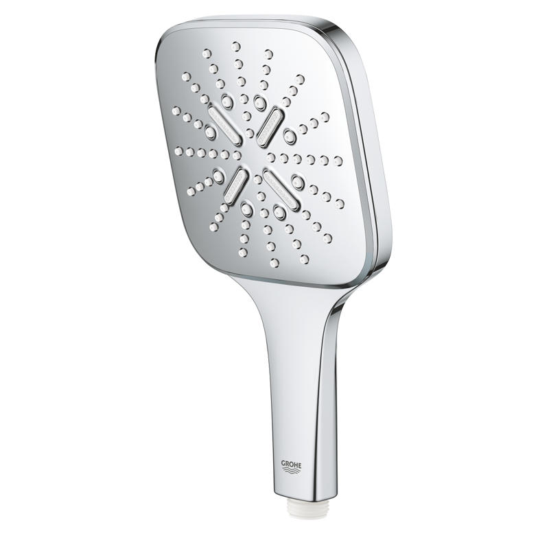 Ръчен душ, Grohe, Rainshower 130 Cube с три струи, 26 582 000