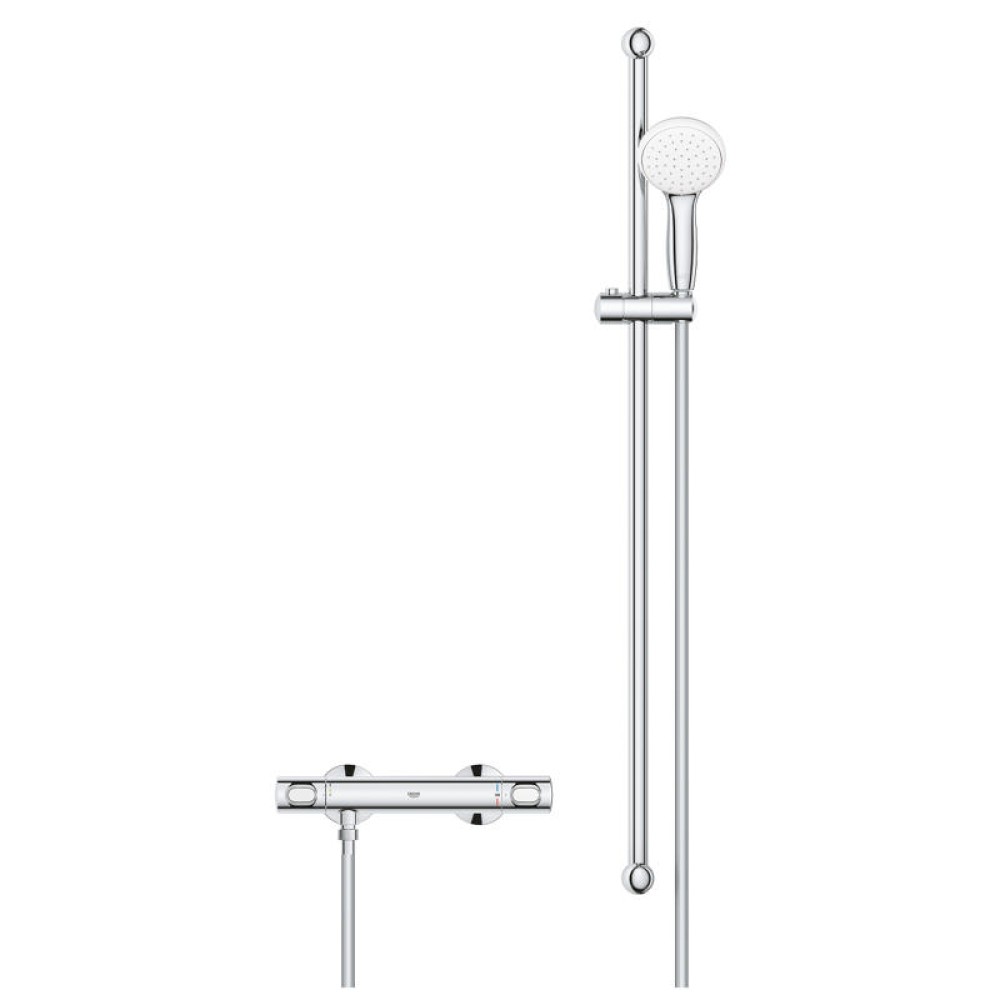 Комплект термостатен смесител и душ гарнитура Grohtherm 500 Grohe 34796000