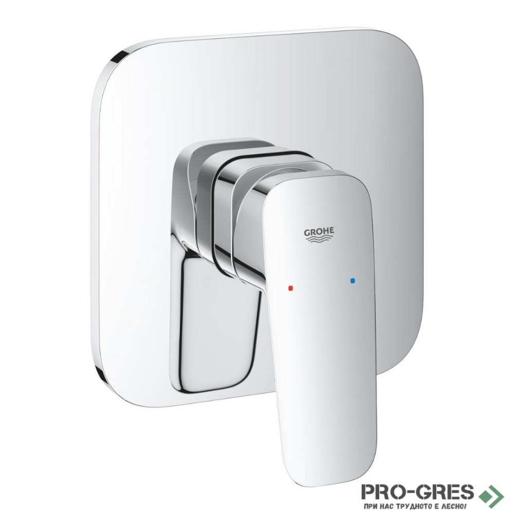 Смесител за душ, за вграждане, Cubeo, Grohe 10 177 70000