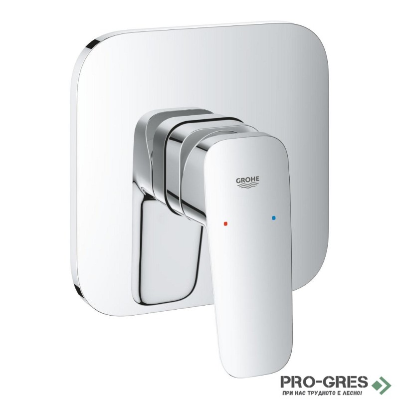 Смесител за душ, за вграждане, Cubeo, Grohe 10 177 70000