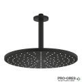 Душ пита с рамо за тавана, черен мат, Rainshower Mono 310, Grohe 22122KF0