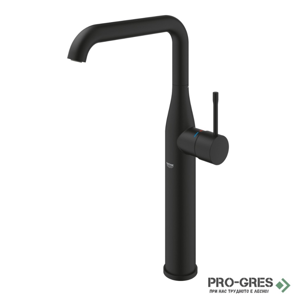Смесител за умивалник,  XL-размер, черен мат, ESSENCE, Grohe 24170KF1