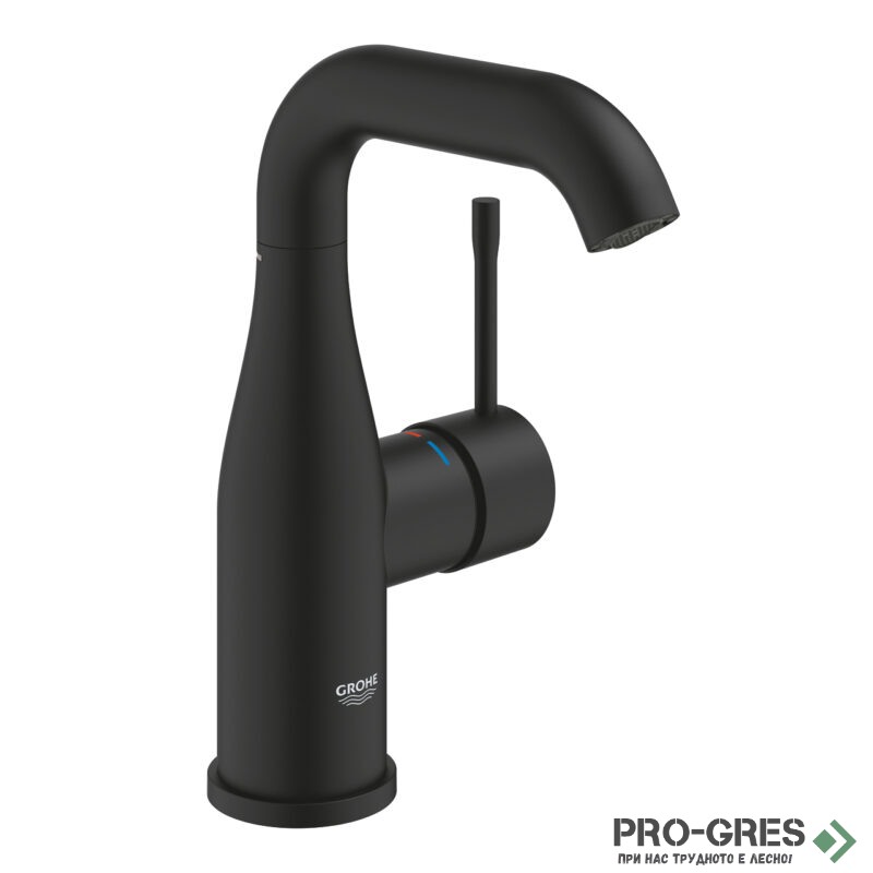 Смесител за умивалник, Phantom Black Essence, Grohe 24176KF1