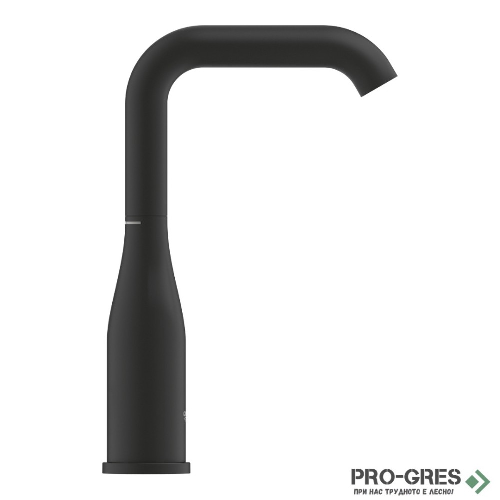 Смесител за умивалник, L-размер, черен мат, Essence, Grohe 24177KF1