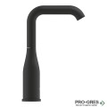 Смесител за умивалник, L-размер, черен мат, Essence, Grohe 24177KF1