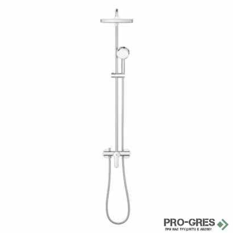 Душ система, Tempesta Cosmopolitan System 250 Cube, Grohe 26 692 001
