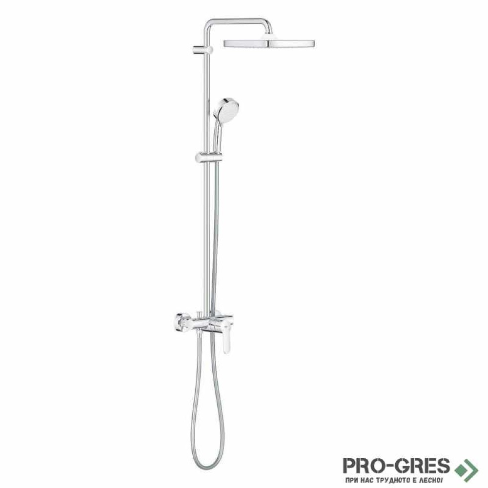 Душ система, Tempesta Cosmopolitan System 250 Cube, Grohe 26 692 001