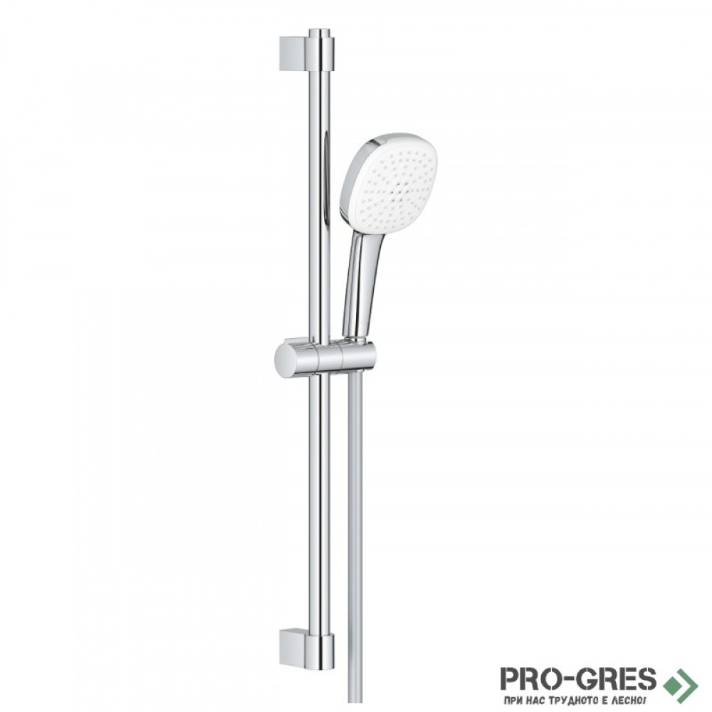 Тръбно окачване с душ слушалка, 60см, Tempesta Cube 110, Grohe 26 748 003