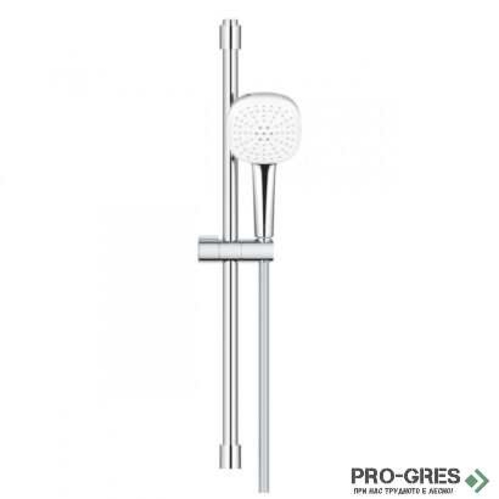 Тръбно окачване с душ слушалка, 60см, Tempesta Cube 110, Grohe 26 748 003
