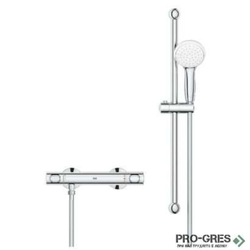 Термостатна душ система Grohtherm 500, Grohe 34 796 001