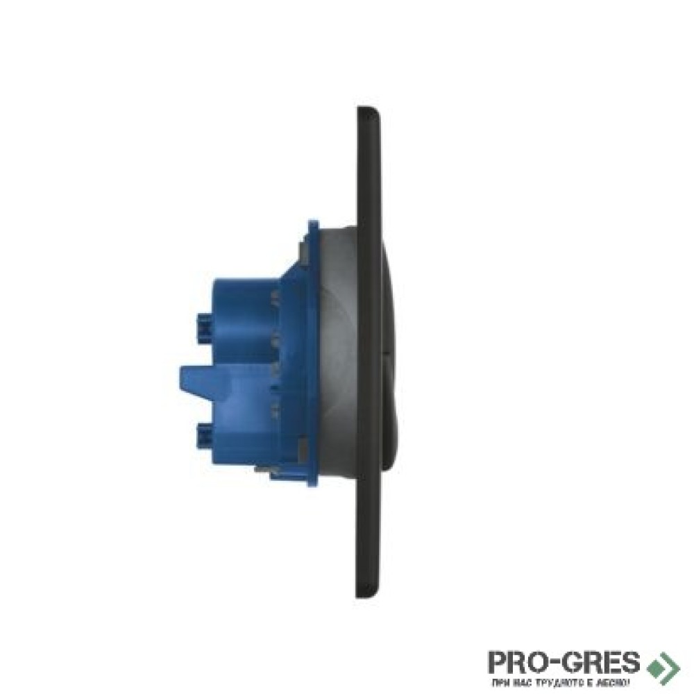 Бутон за структура за вграждане, Phantom Black Skate Air, Grohe 38505KF0