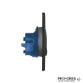 Бутон за структура за вграждане, Phantom Black Skate Air, Grohe 38505KF0