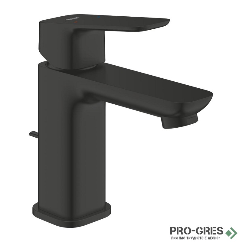 Смесител за мивка, черен мат, S-размер, Cubeo, Grohe 1016942430