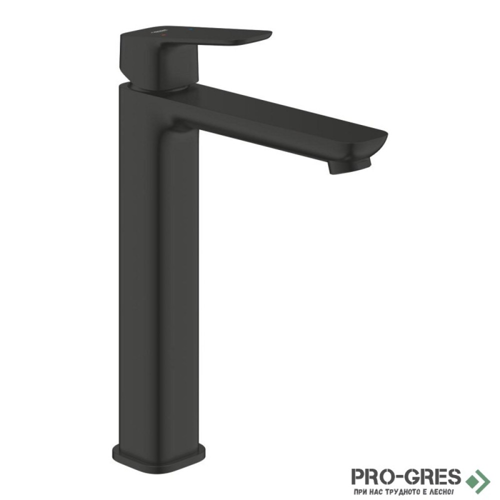 Смесител за мивка, черен мат, XL-размер, Cubeo, Grohe 1017292430