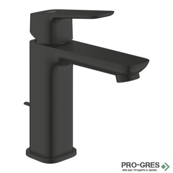 Смесител за мивка, черен мат, M-размер, Cubeo, Grohe 1017492430