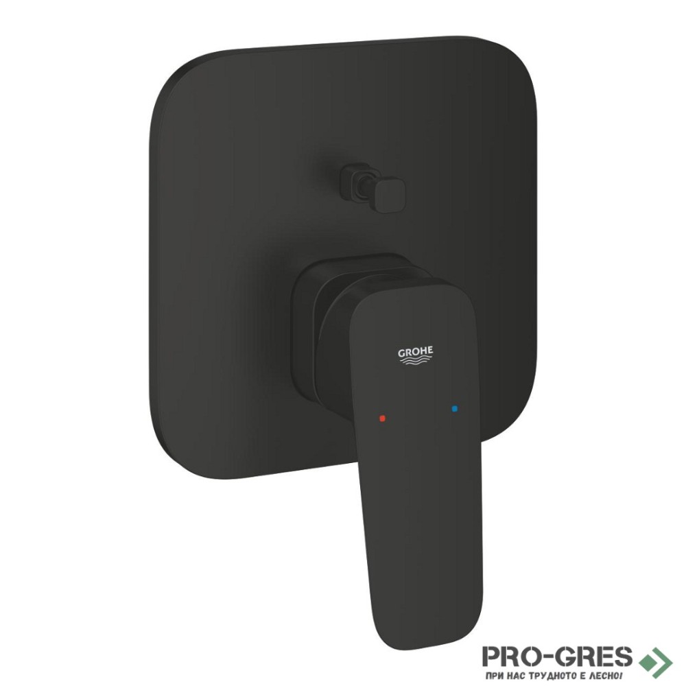 Смесител за душ, 2-степенен, Едноръкохватков, Cubeo, Grohe 1017782430