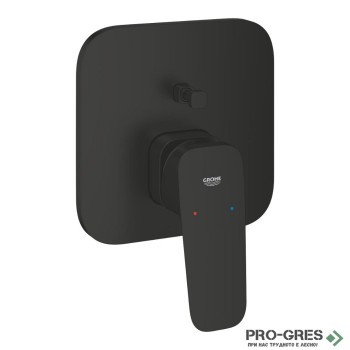 Смесител за душ, 2-степенен, Едноръкохватков, Cubeo, Grohe 1017782430
