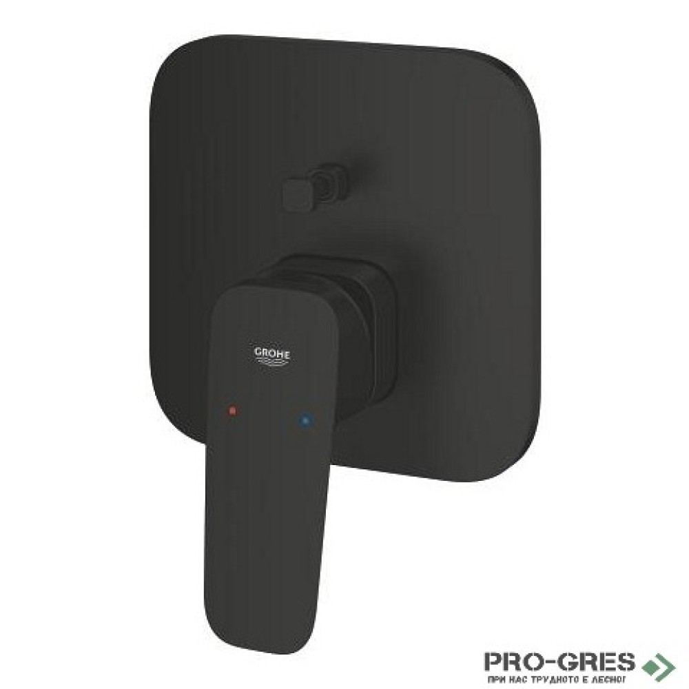Смесител за душ, 2-степенен, Едноръкохватков, Cubeo, Grohe 1017782430